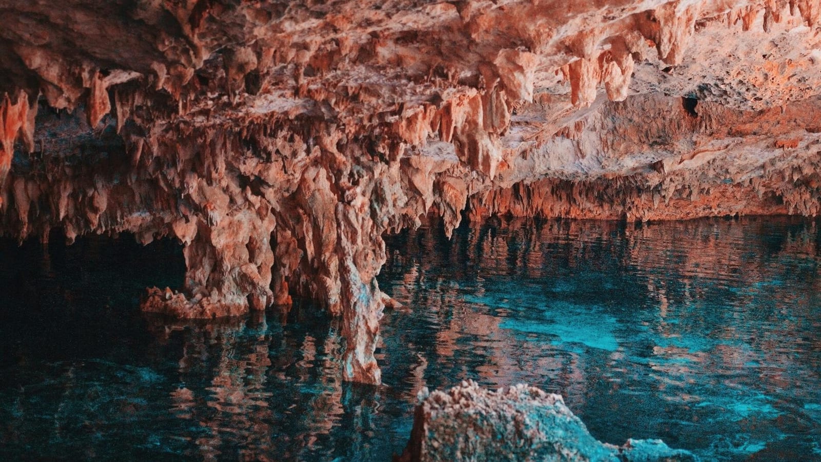 water under caved